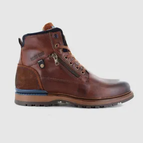 Stout Lace Up Boots Dark Brown Mountain Climbing