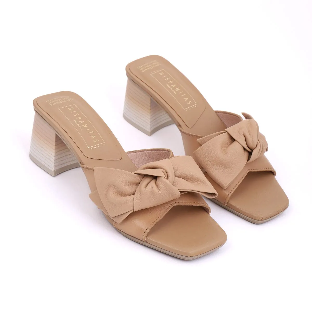 SAVINA Camel Comfortable beach sandals