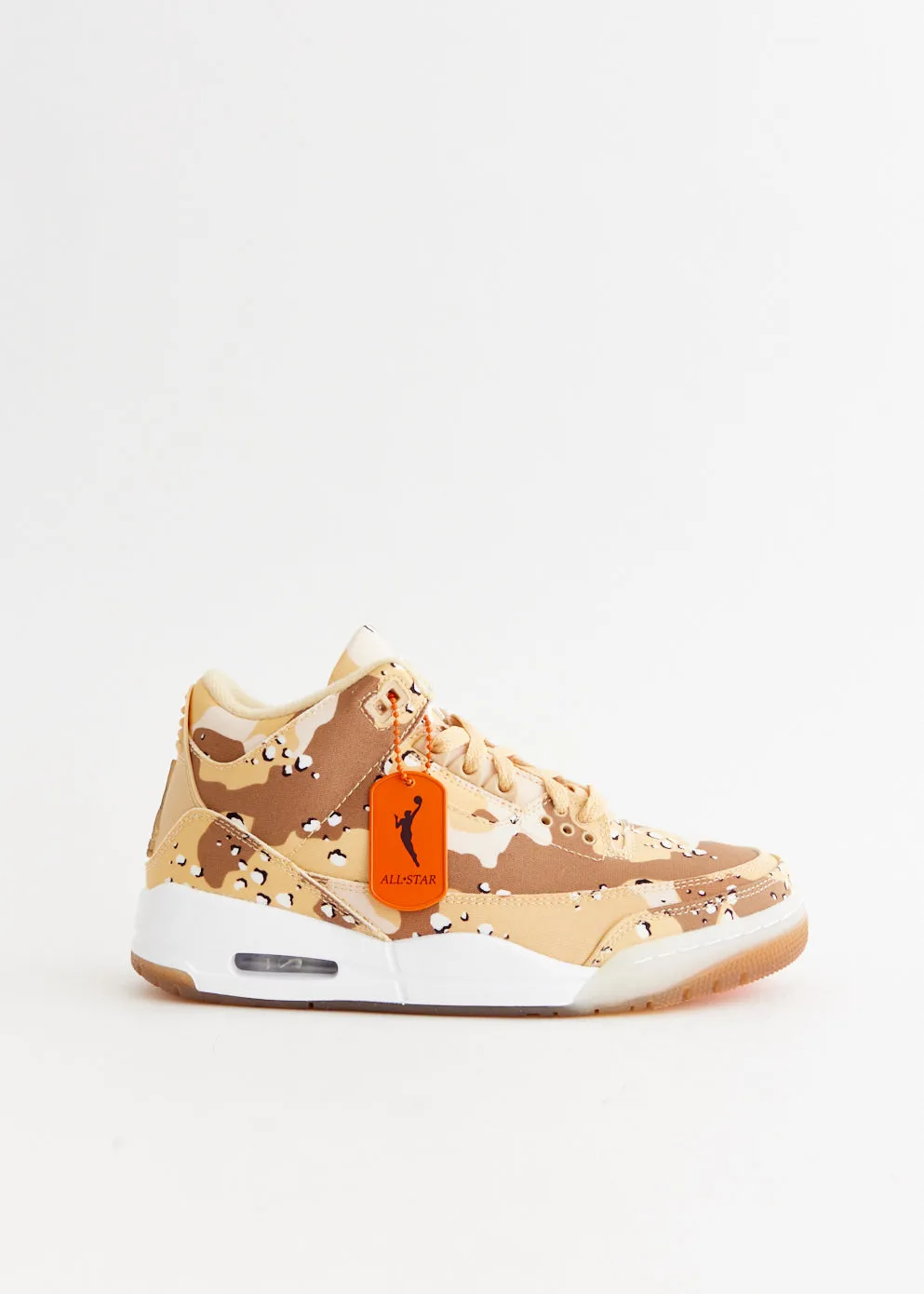 Women's Air Jordan 3 Retro 'Georgia Peach' Sneakers Wave Step Zero Fuss