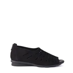 Chic Straps Stay Breezy DENYLI Black Nubuck