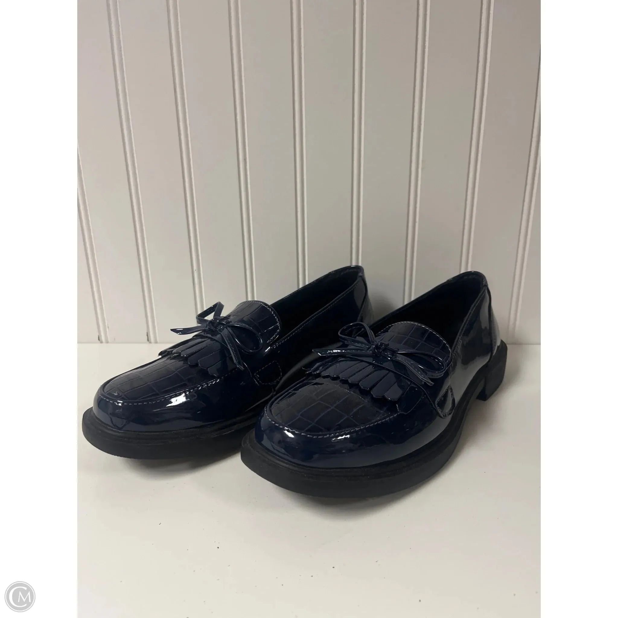 Shoes Flats By Ro & De In Blue, Size: 7.5 All-Purpose Comfort