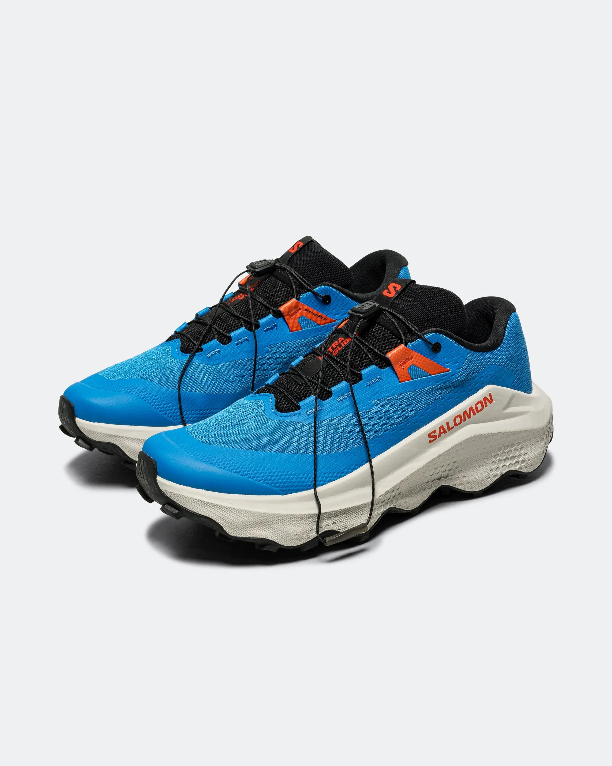 Padded Tongue Design Win Step Mens Ultra Glide 3 - French Blue/Lunar Rock-Cherry Tomato