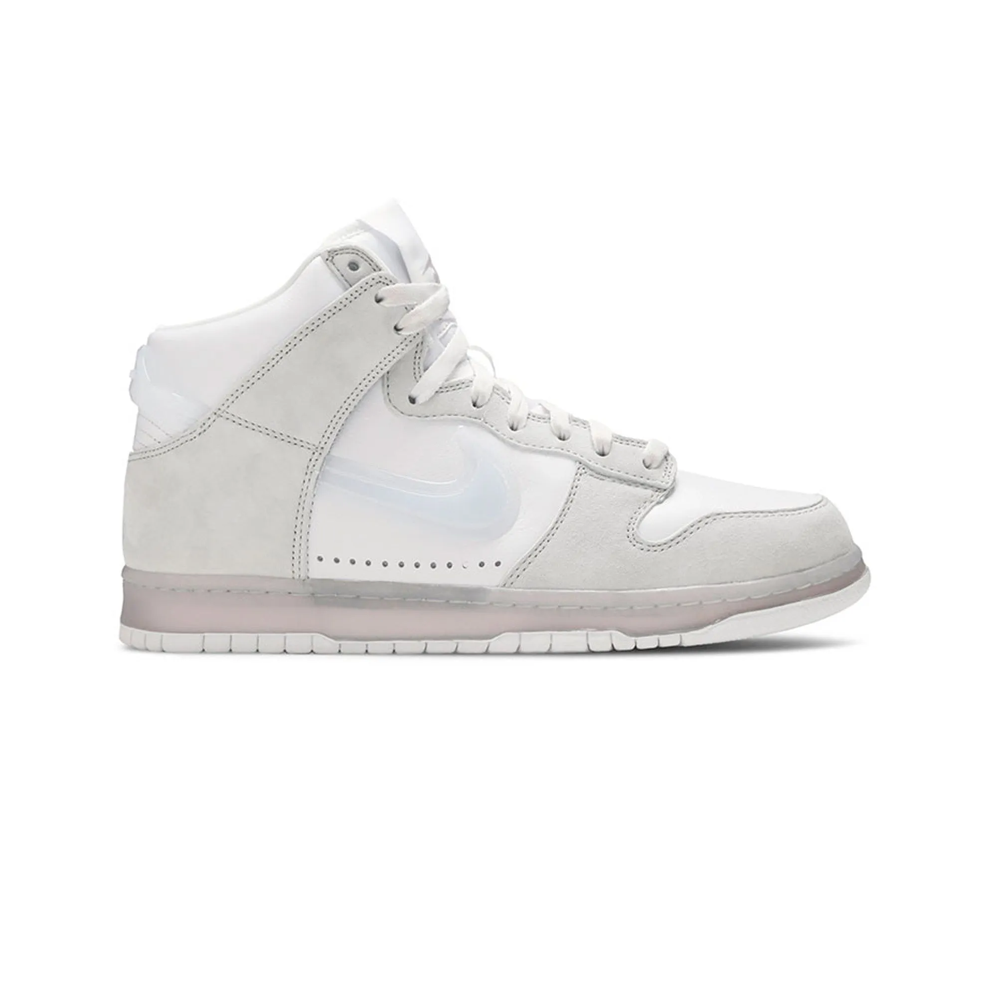 Dunk High Slam Jam 'White Pure Platinum' (2020) Adaptive Cushioning Tech