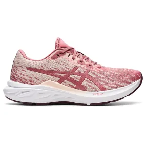 Microtextured Traction Surface supportive fabric shoes Women's Asics DYNABLAST 2  Pearl Pink/Deep Mars