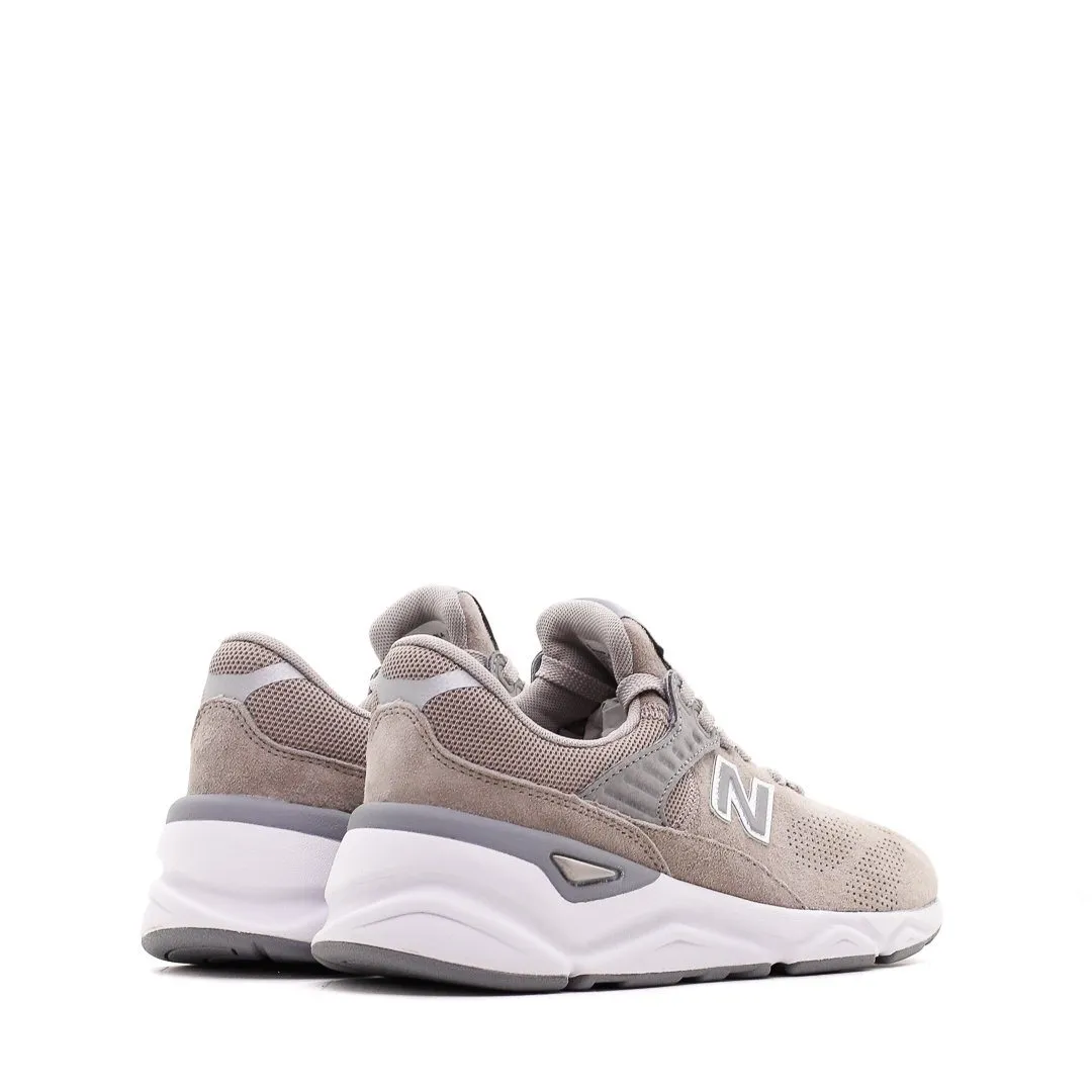 Secure Lock running endurance improvement NEW BALANCE WOMEN X-90 REVLITE FLAT WHITE STEEL WSX90PLA