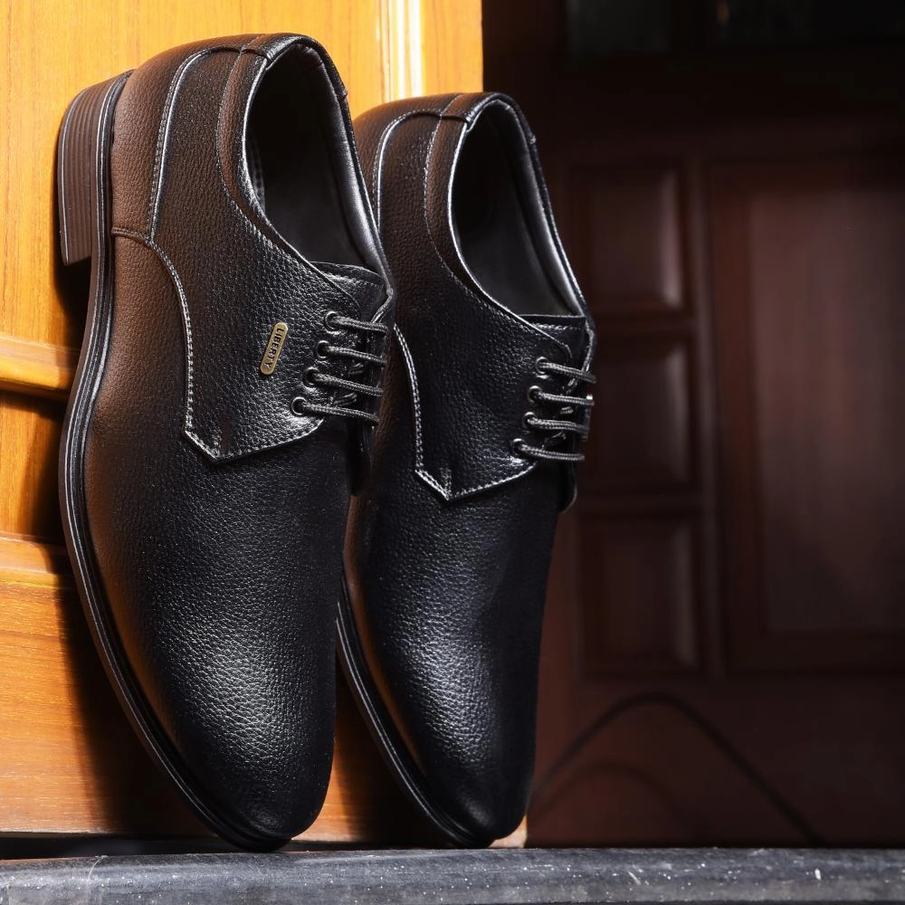 Neutral Comfort Fortune By Liberty Mens HIL-5 Black Formal Lacing Shoes