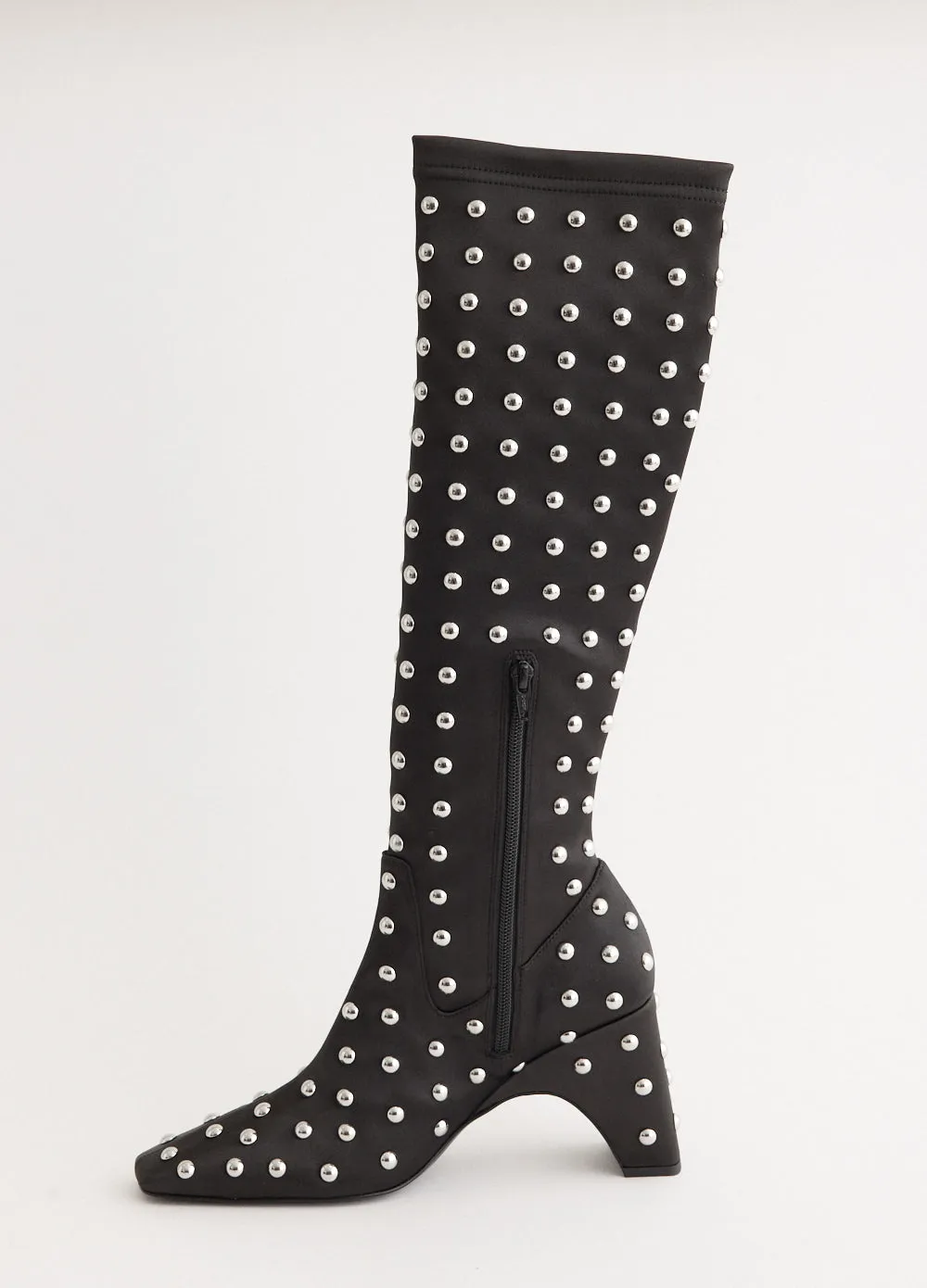 Multi Directional Flex Adaptive Lacing Mechanism Studded Bridge Stretch Boots