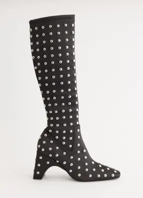 Studded Bridge Stretch Boots Stable Support