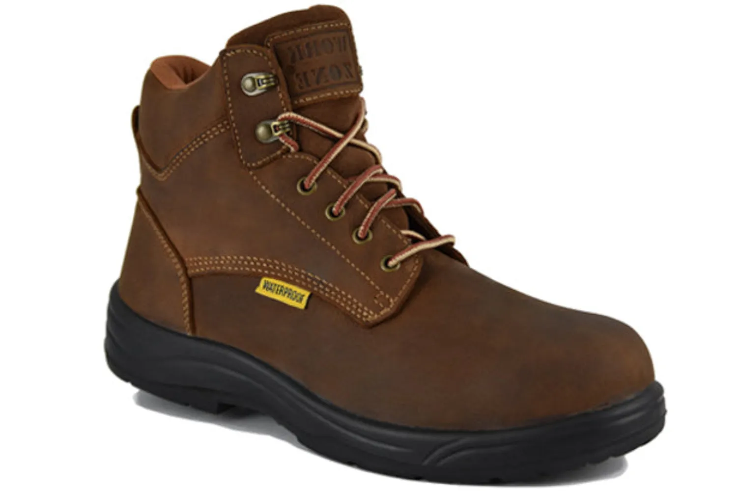All-Purpose Comfort Work Zone Men's 6" Waterproof EH Steel Toe Work Boot