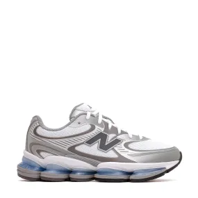 New Balance Unisex Abzorb 2000 White Silver Metallic Core U2000AA Child - friendly