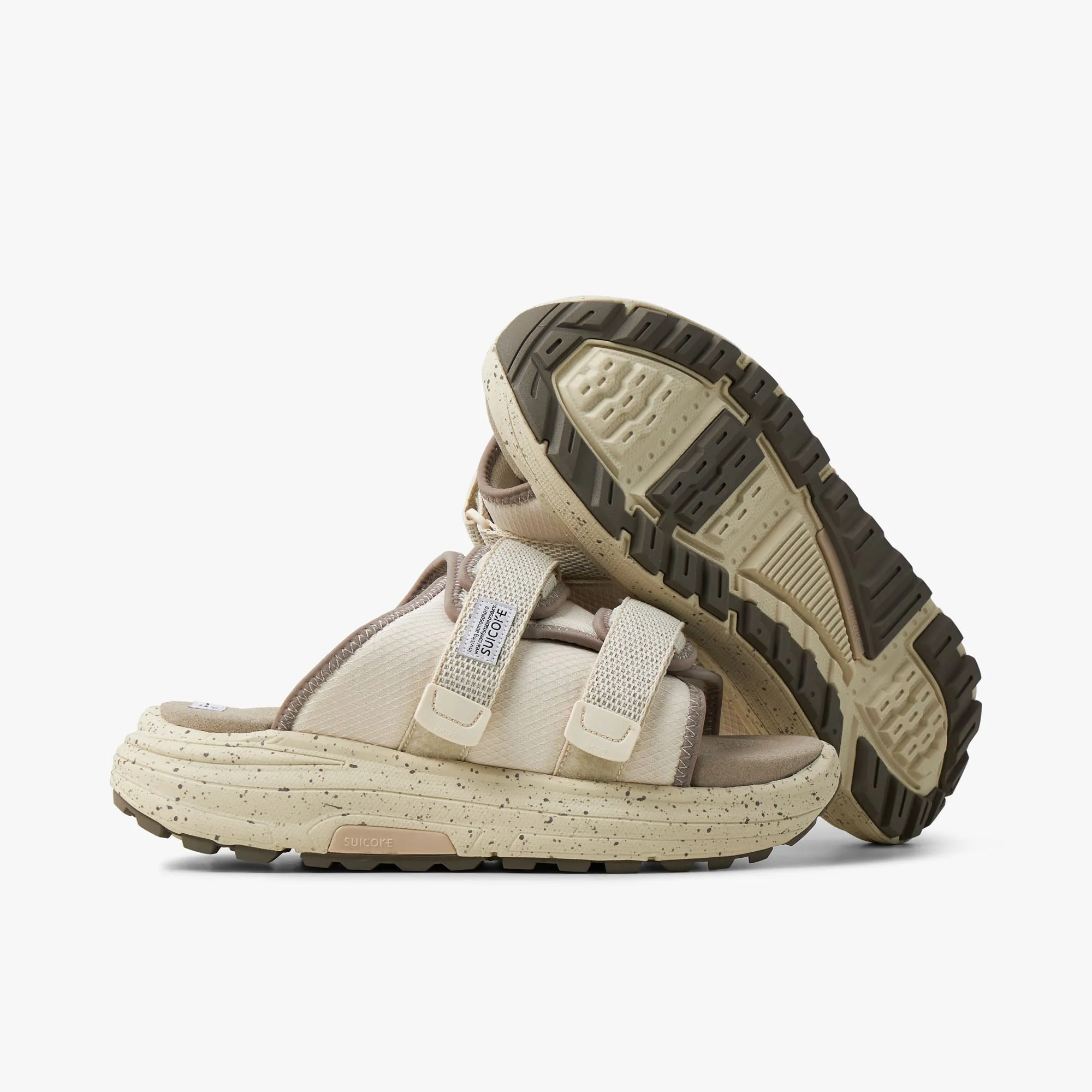 Suicoke MOTO-RUN2 / Limestone Trendy Loafer Style