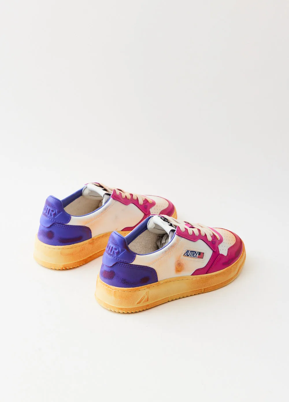 Rubber Tread Pattern Quick   Drying Super Vintage Low Sneakers