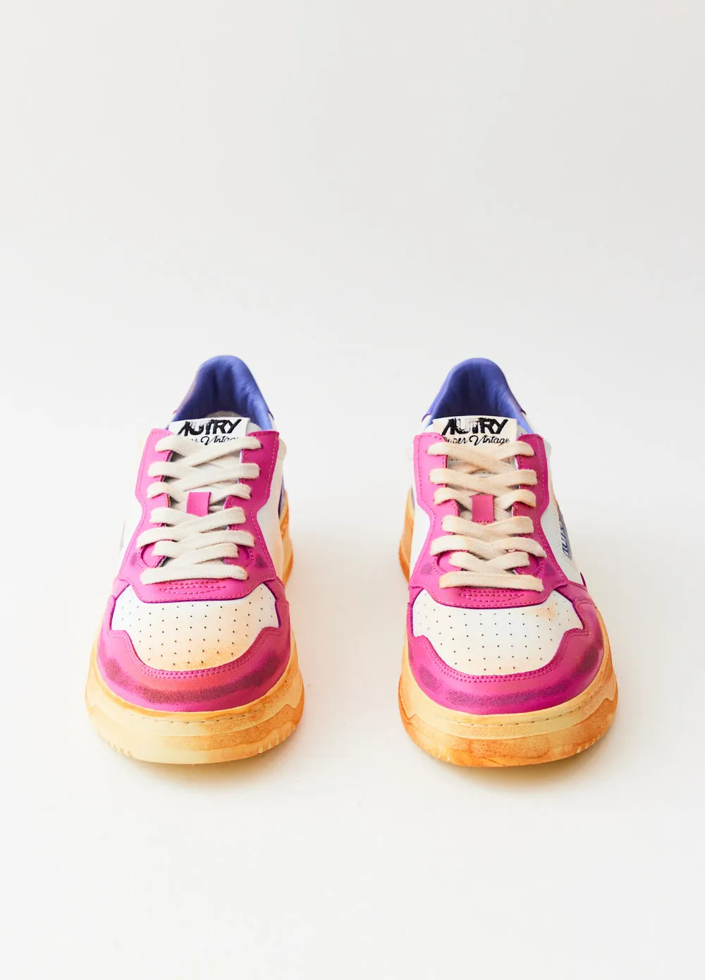 Super Vintage Low Sneakers Memory Foam Layer Eco Friendly