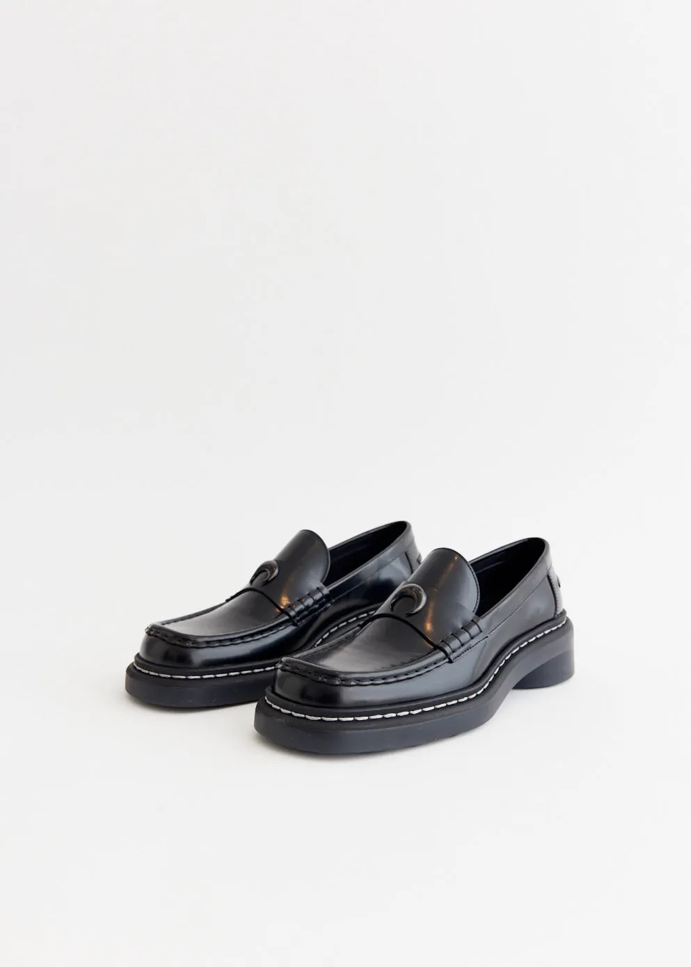 Metal Free Leather Ms Loafers Stair Climb Waterproof Option