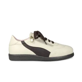 Swirl: Cream & Chocolate Leather Practical Style