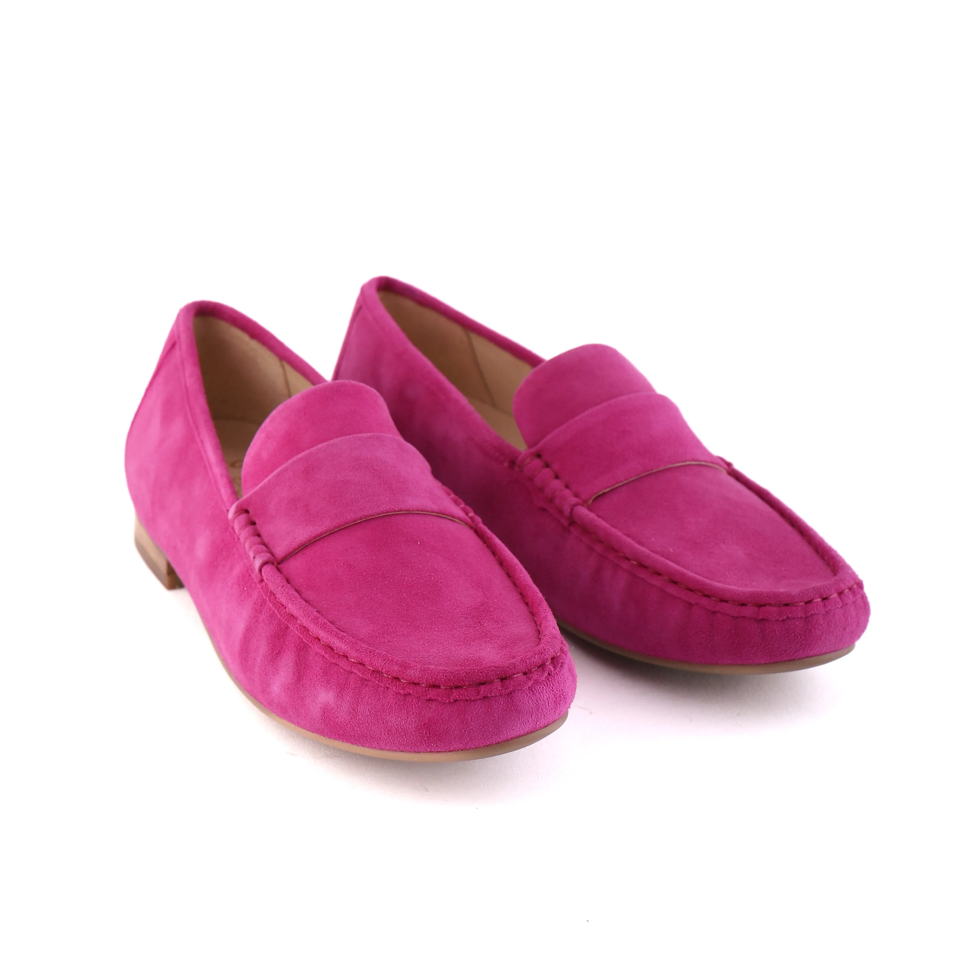 20102 Fuchsia Suede High-End Leather Trust Step