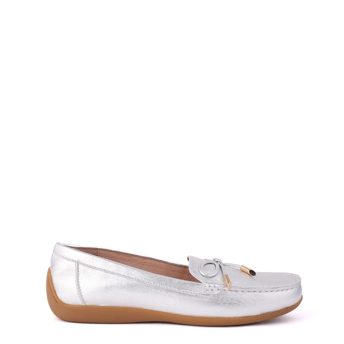 ERIN Silver Cushioned Footbed