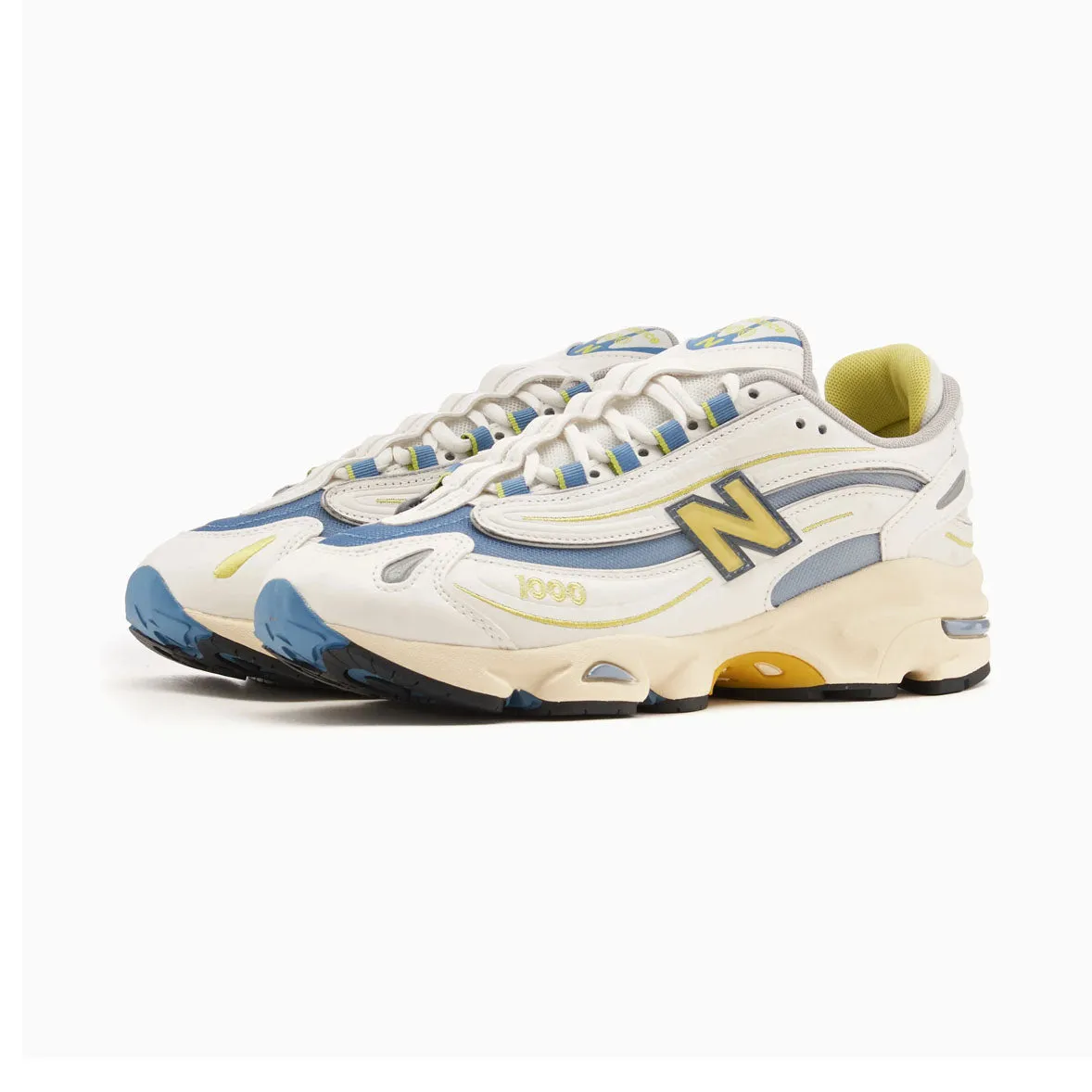Tenis Hombre New Balance 1000 Sea Salt Heron Comfortable Foot Mobility Lightweight Chassis