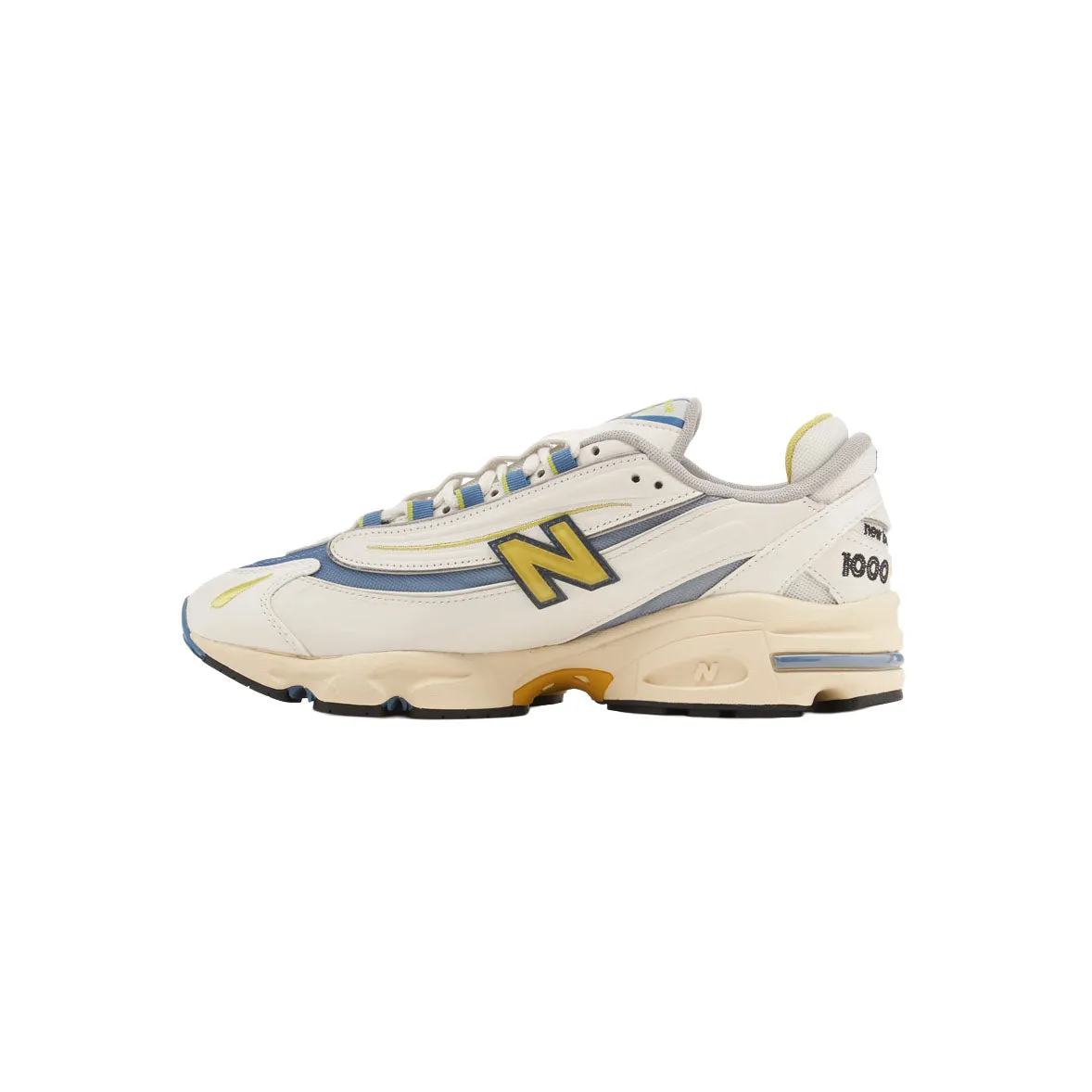 Collared Ankle Support flexible - sole shoes Tenis Hombre New Balance 1000 Sea Salt Heron