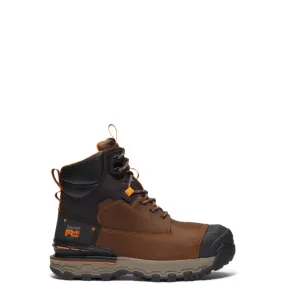 Timberland PRO Men's Boondock Ultralight 6" Waterproof Comp Toe Boot Steady Steps Tidy Fit