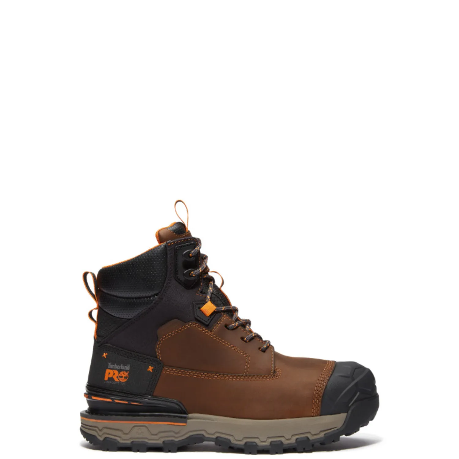 Timberland PRO Men's Boondock Ultralight 6" Waterproof Comp Toe Boot Steady Steps Tidy Fit