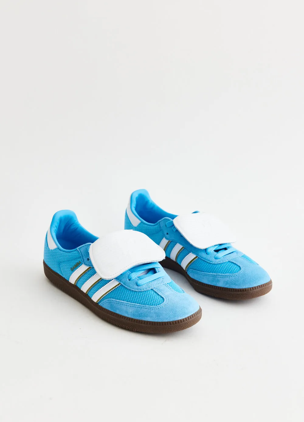 Drill Walk Premium Leather Samba LT 'Semi Blue Burst' Sneakers