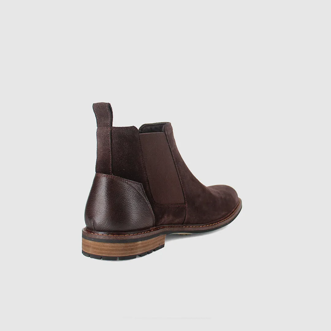 Timer Chelsea Boots Chocolate natural materials