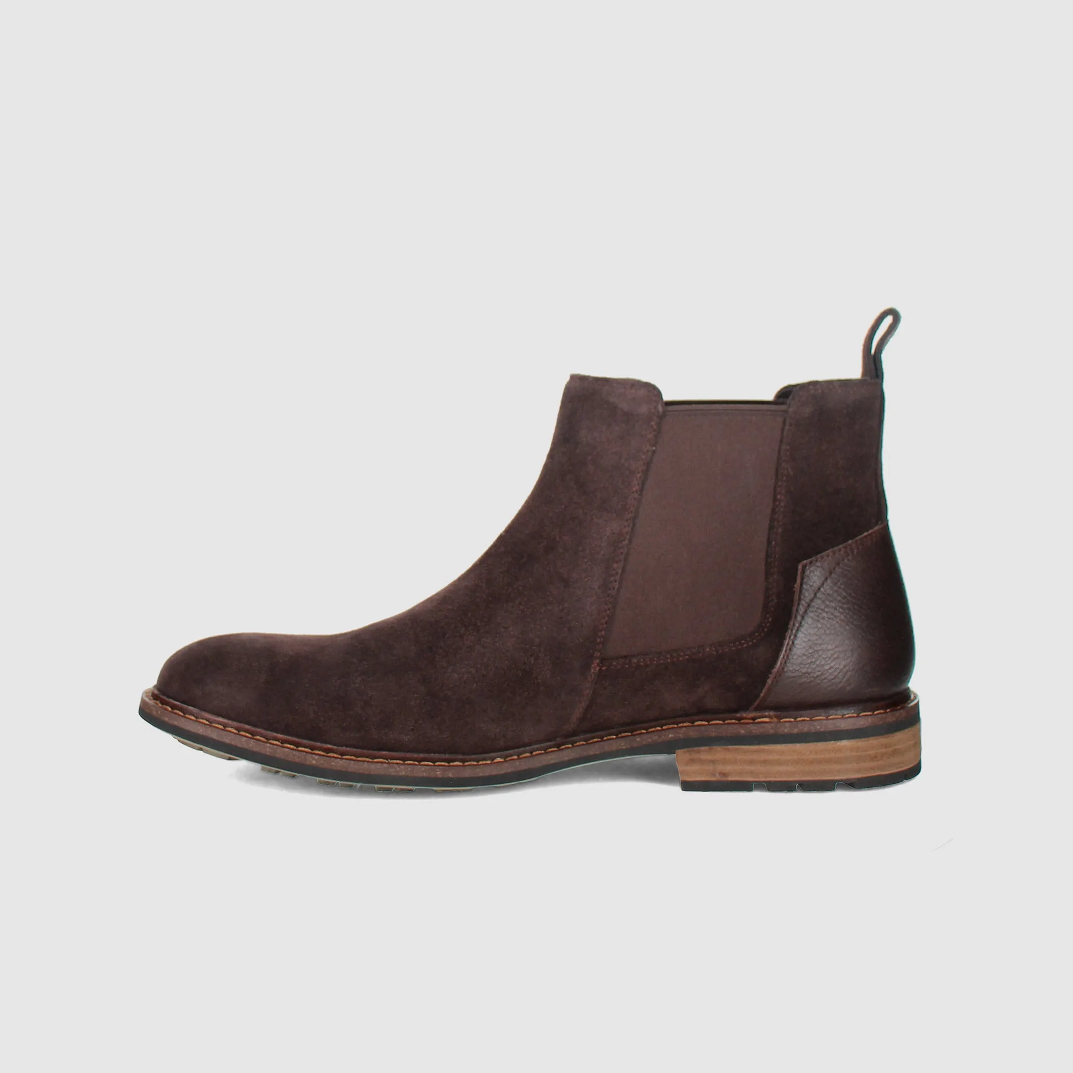 Timer Chelsea Boots Chocolate Padded Interior Backcountry Camper Scholar