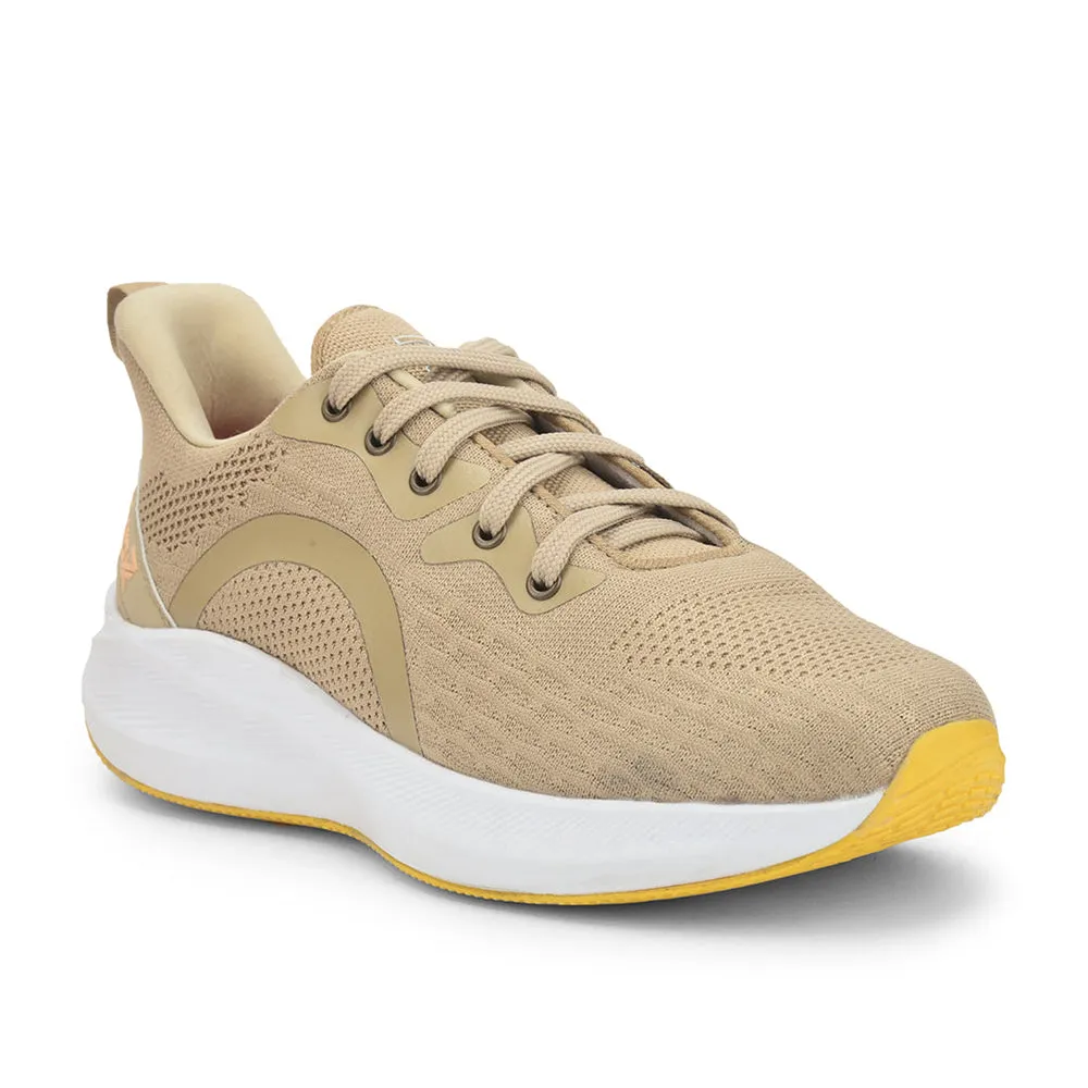 Leap7x Lacing Sports Shoes For Men (Beige) CHALANGE-2 By Liberty running for coordination shoes