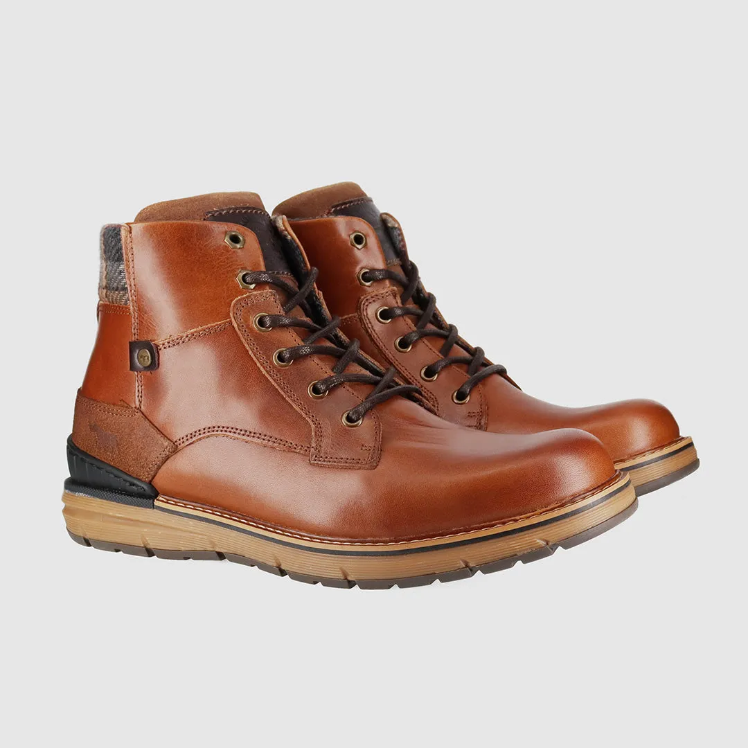 Coastal Soft Alpine Lace Up Boots Tan