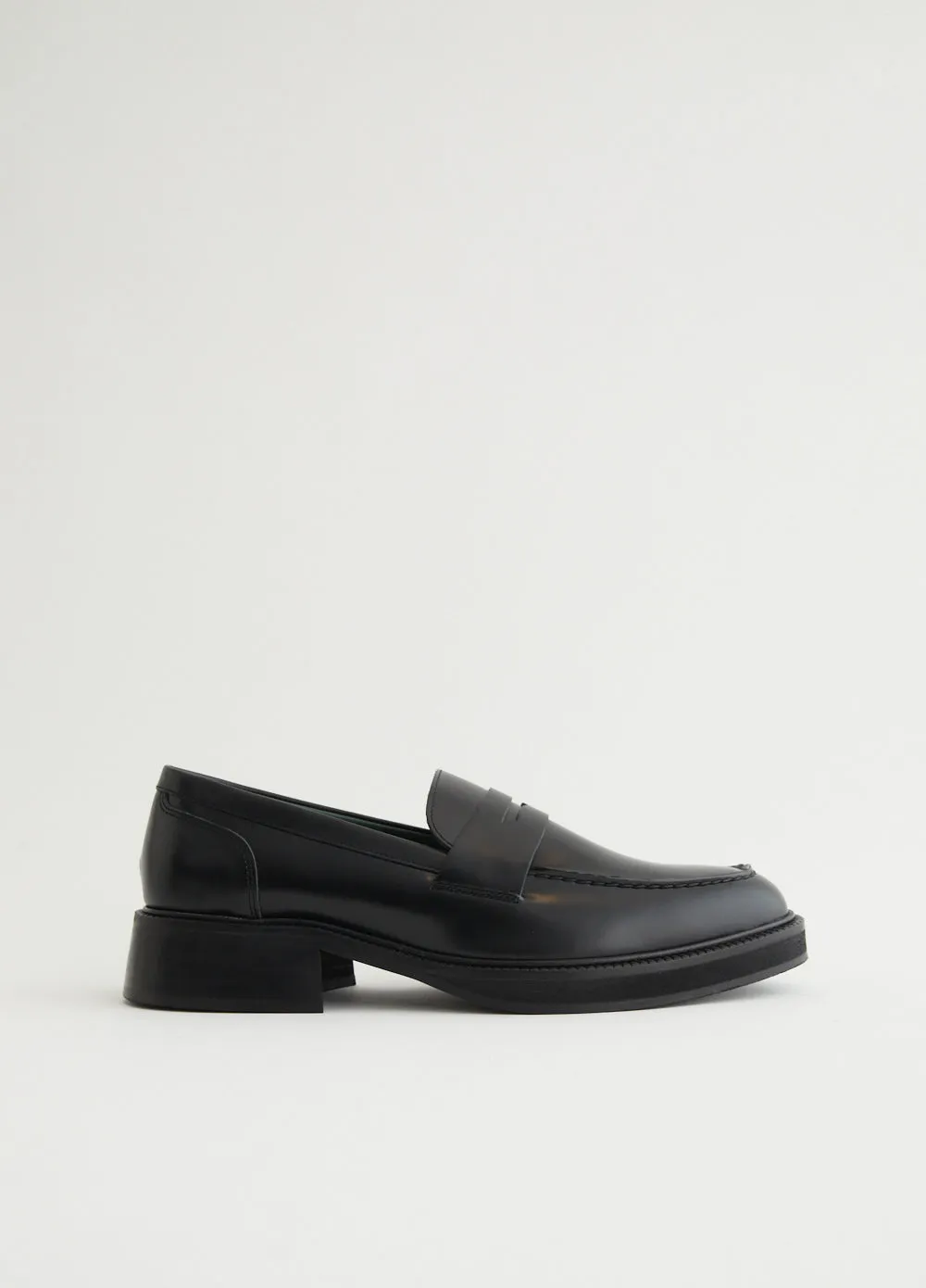 Recycled Components Gentle Step Heeled Townee Penny Loafers