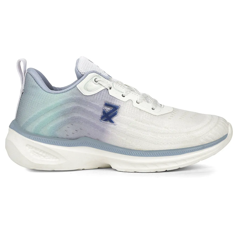 leather - lining shoes Leap7x Purple Sports Lacing Running Shoes For Women RWL-58 By Liberty