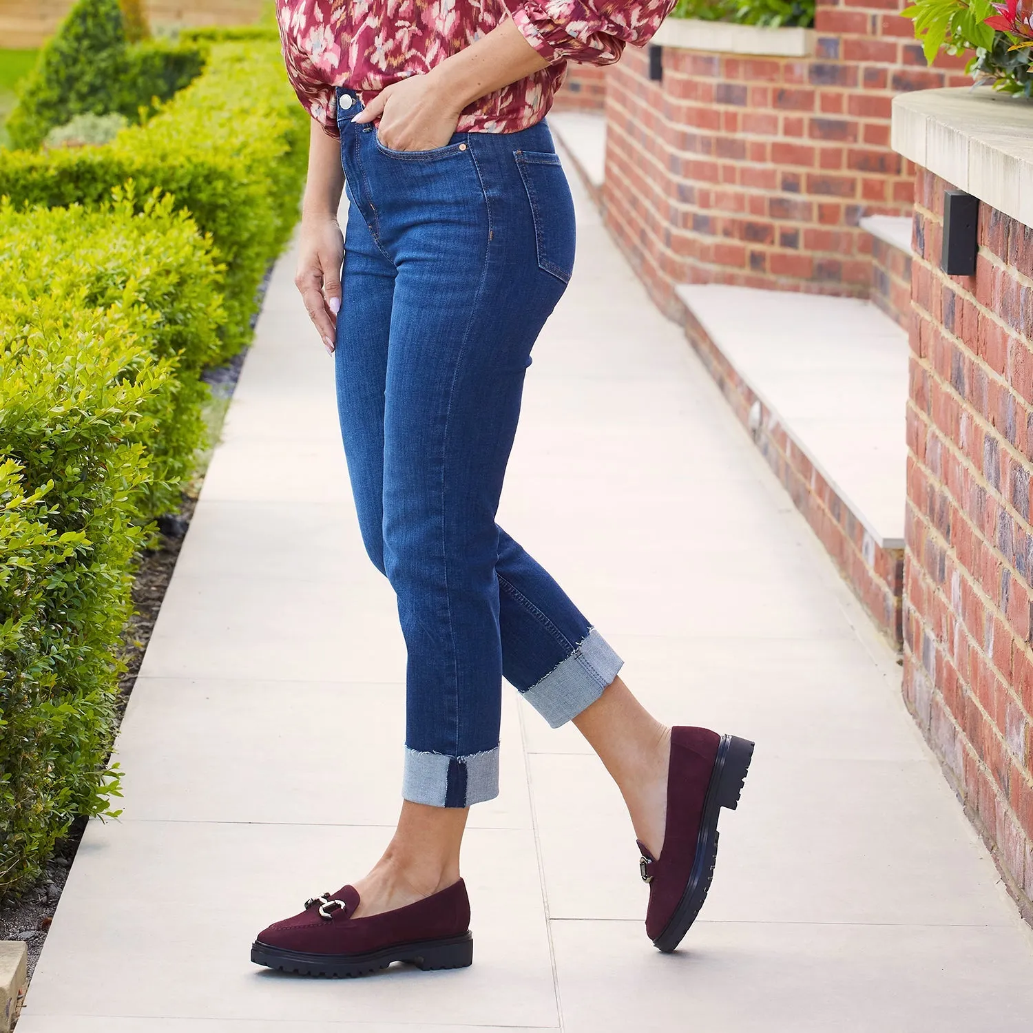 Inner Support Step By Step Treasure: Plum Suede