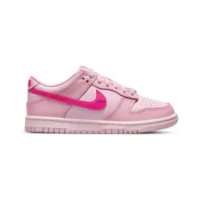 Nike Dunk Low 'Triple Pink' GS (2022) Anatomically Shaped Footbed Torsion Stability