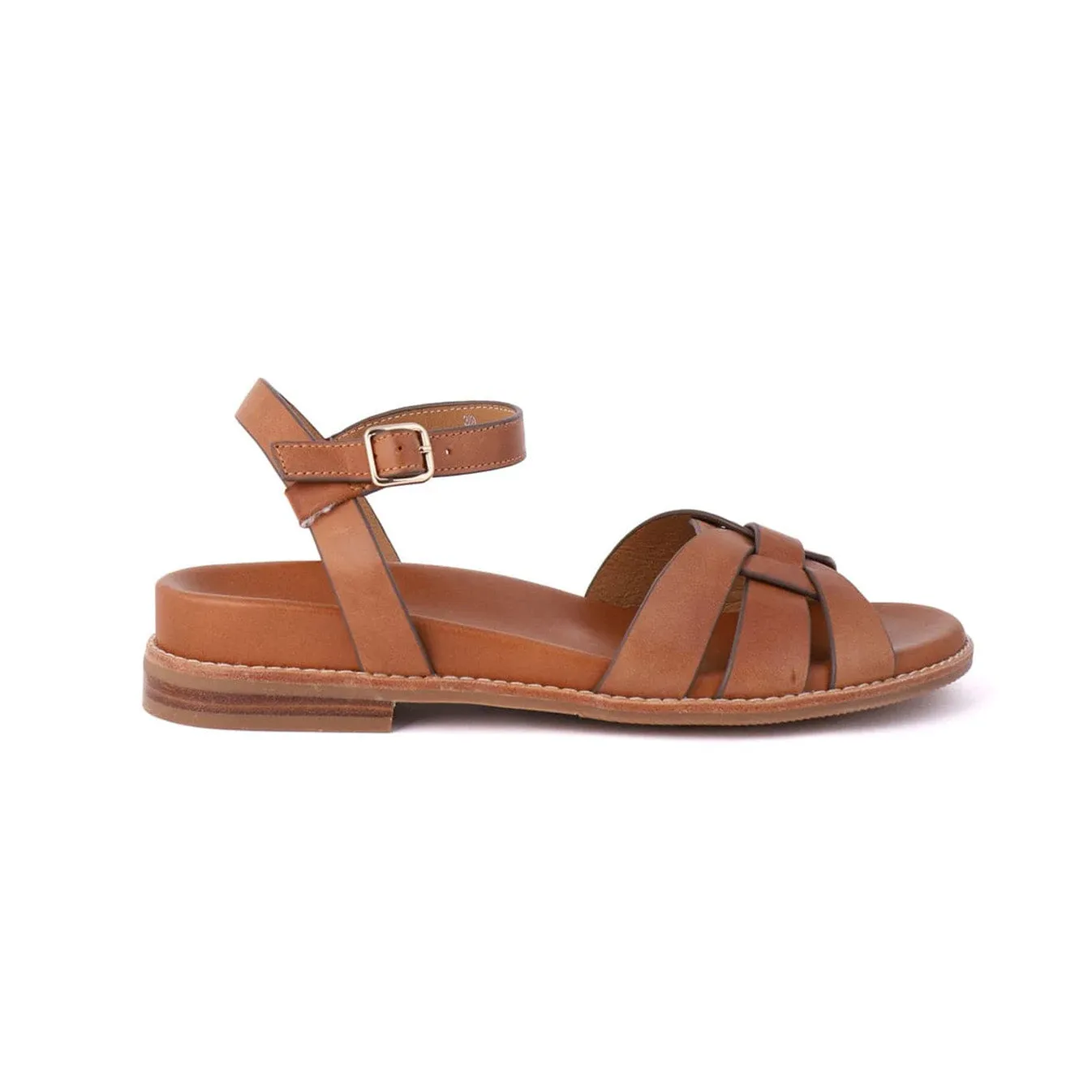 RIANNA Tan Comfortable Footwear for Summer