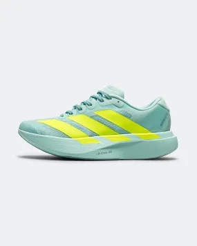 Womens Adizero Evo SL - Semi Flash Aqua/Lucid Lemon-Mint Ton Feel Stable Chill Moment