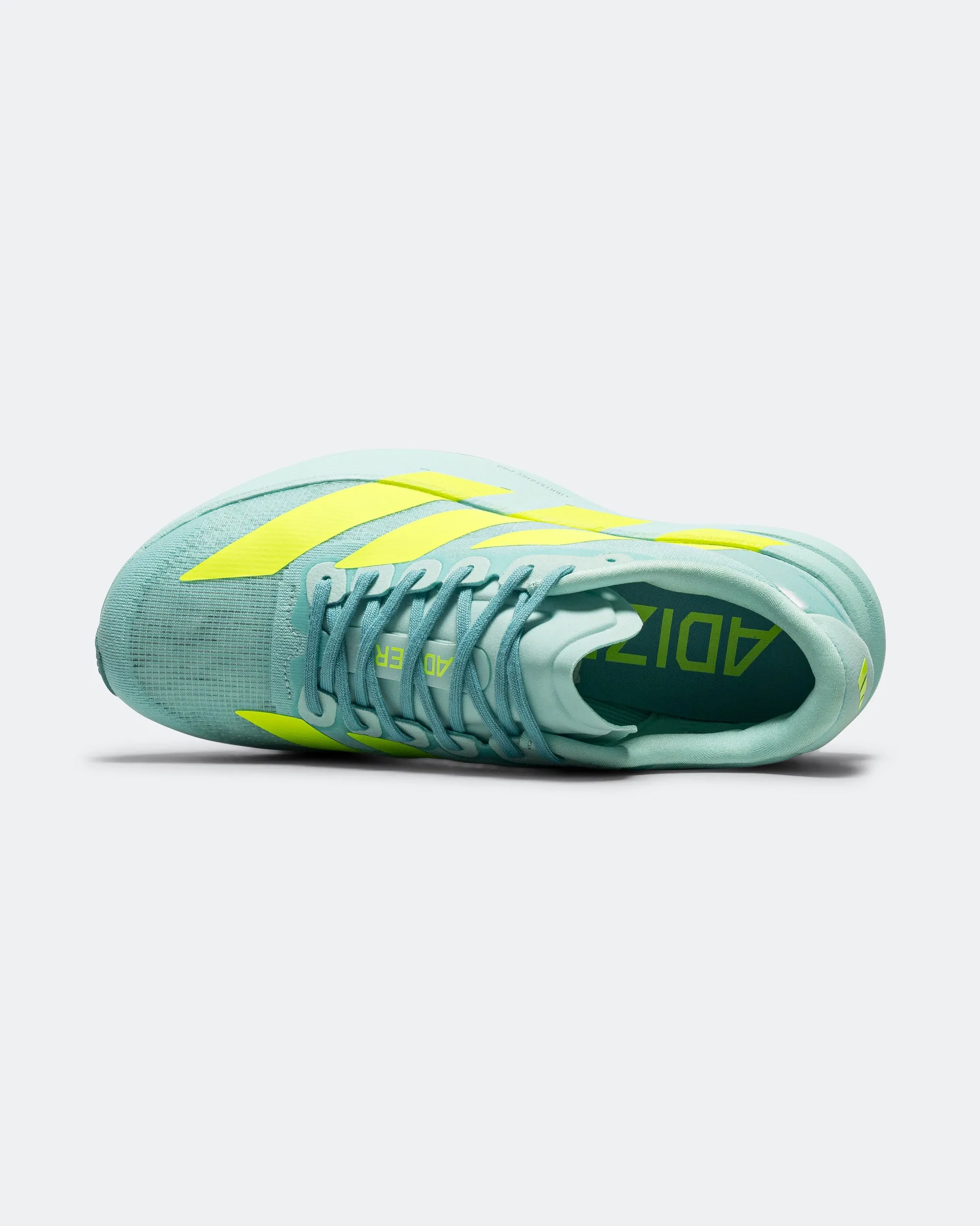Harbor Walk Womens Adizero Evo SL - Semi Flash Aqua/Lucid Lemon-Mint Ton