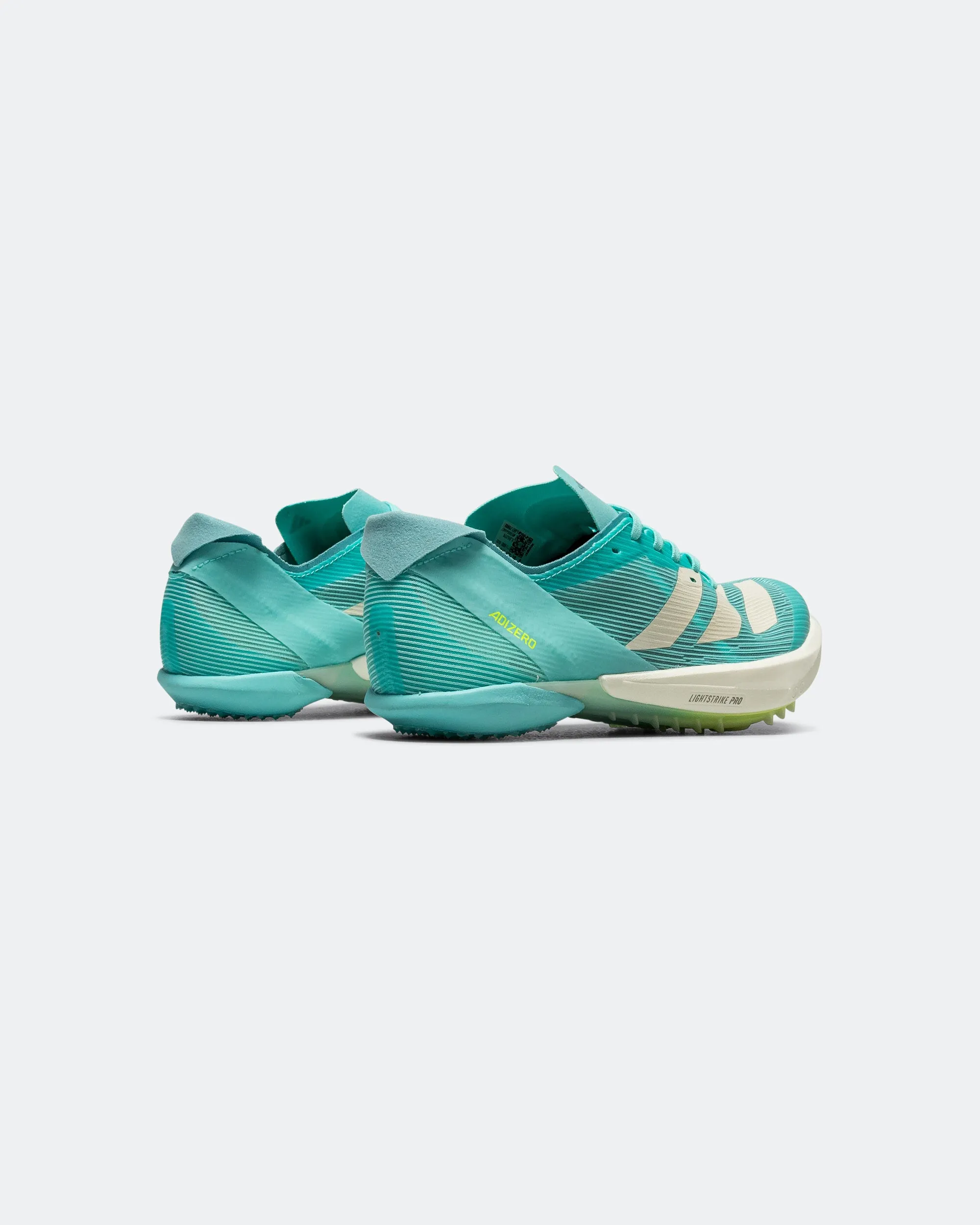Unisex Adizero Ambition - Flash Aqua/Zero Metallic-Lucid Lemon Foot Relax Support Base