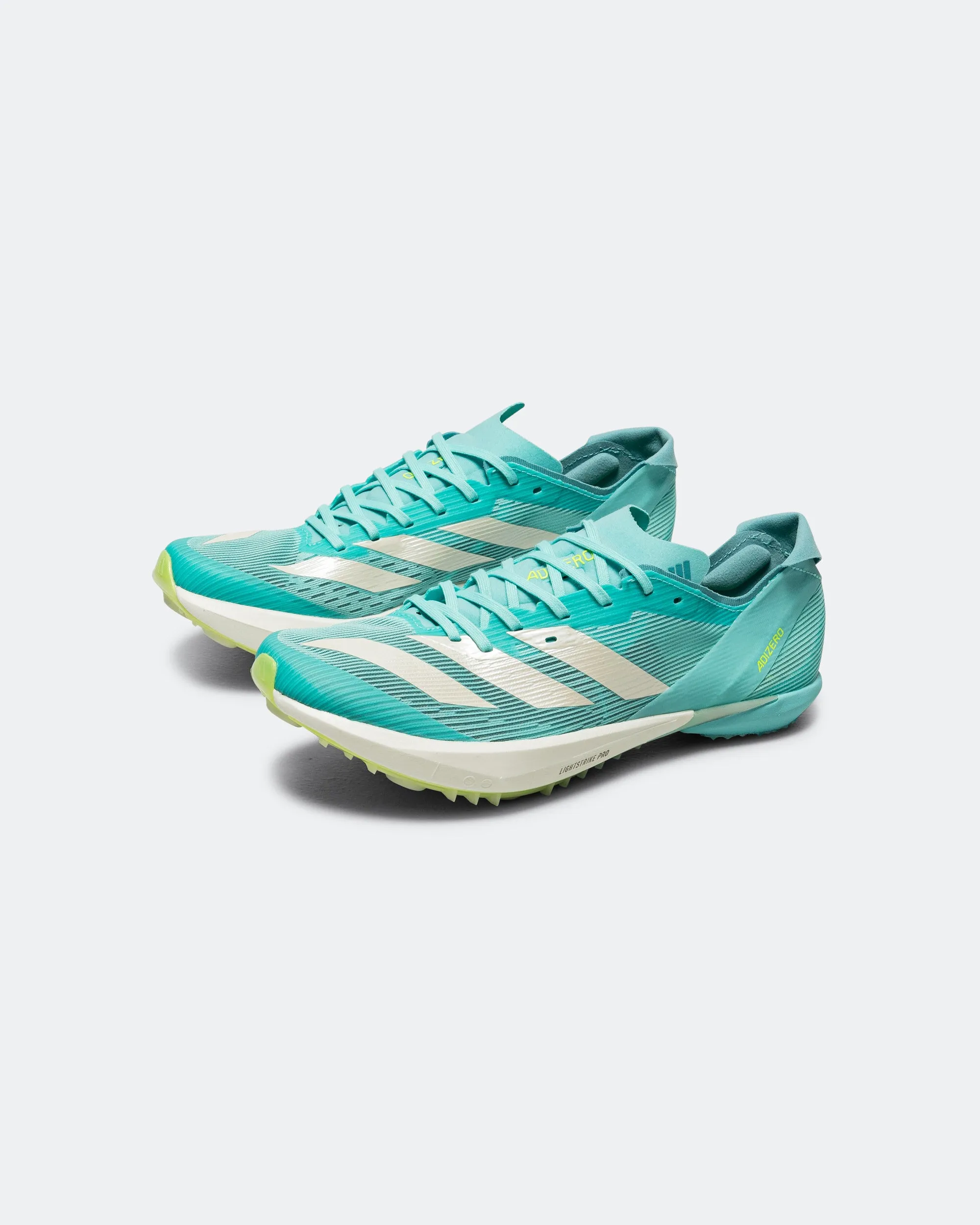 Unisex Adizero Ambition - Flash Aqua/Zero Metallic-Lucid Lemon Slip On Design Cool Look