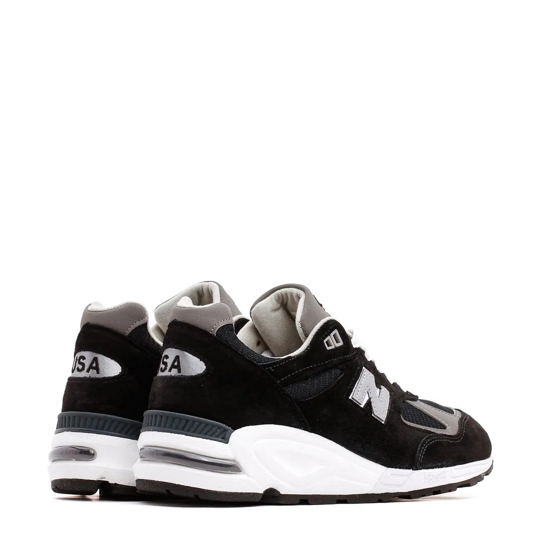 New Balance Men 990v2 Black Made In USA M990BL2 Walk Comfort