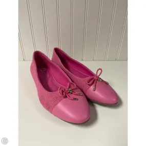 Ultra Flex Outsole Shoes Flats By Anne Klein In Pink, Size: 9.5
