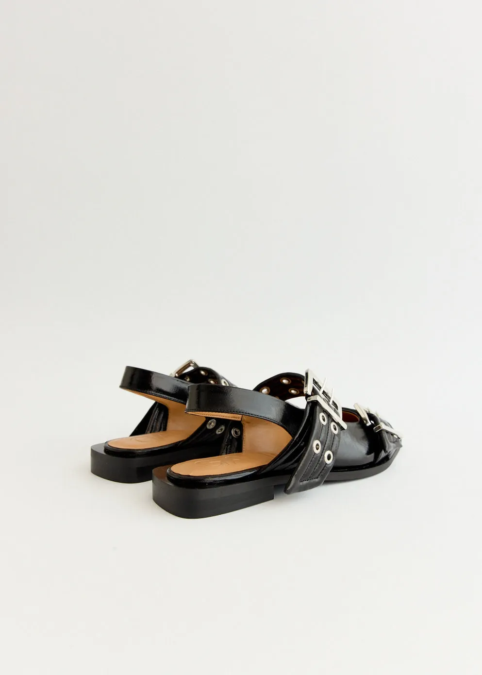 play time Harbor Path Chunky Buckle Ballerinas