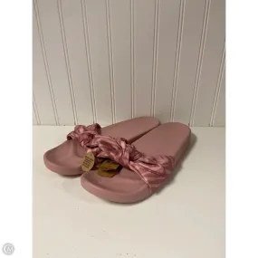 Modern Feel waterproof membrane Sandals Flats By Pink In Pink, Size: 9