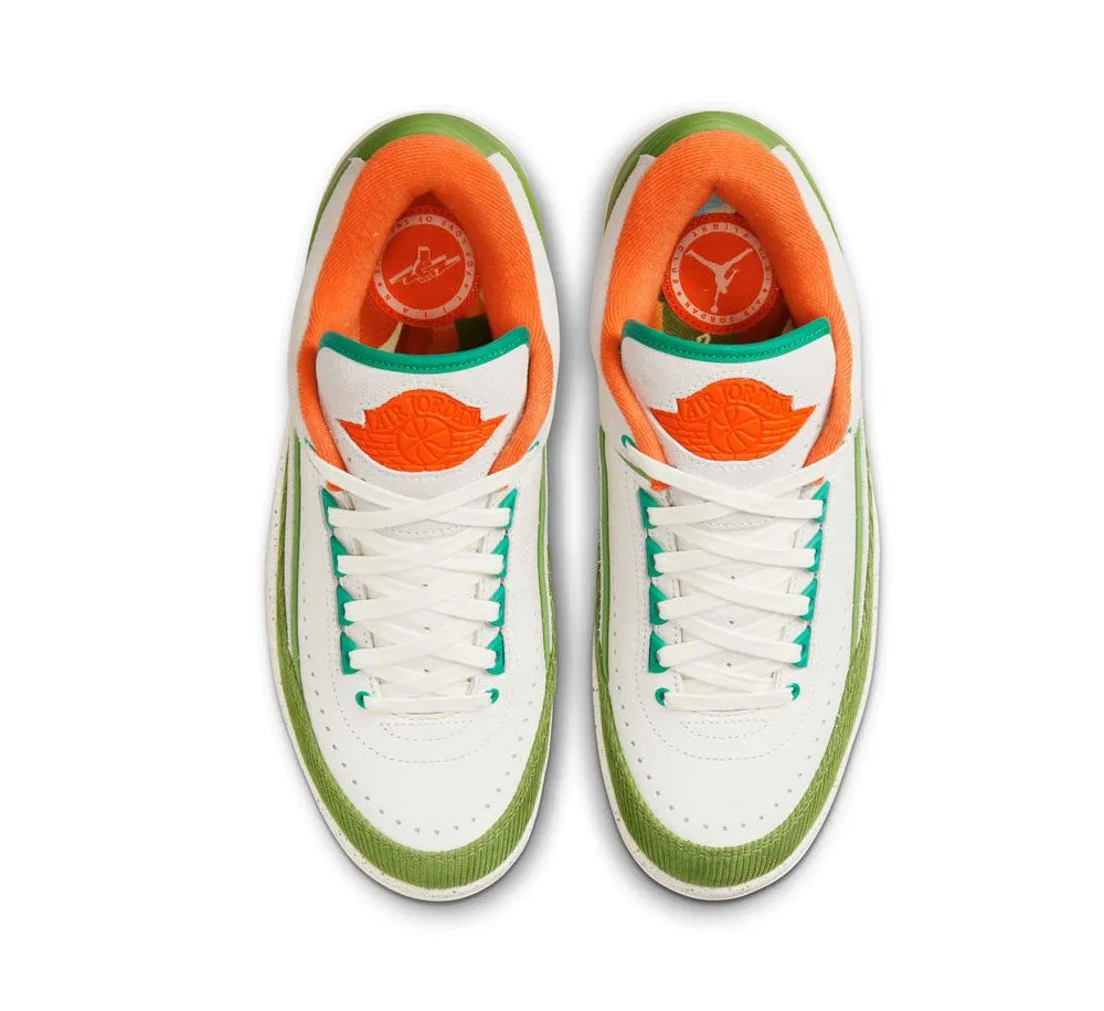 W AIR JORDAN 2 RETRO LOW TITAN clean design