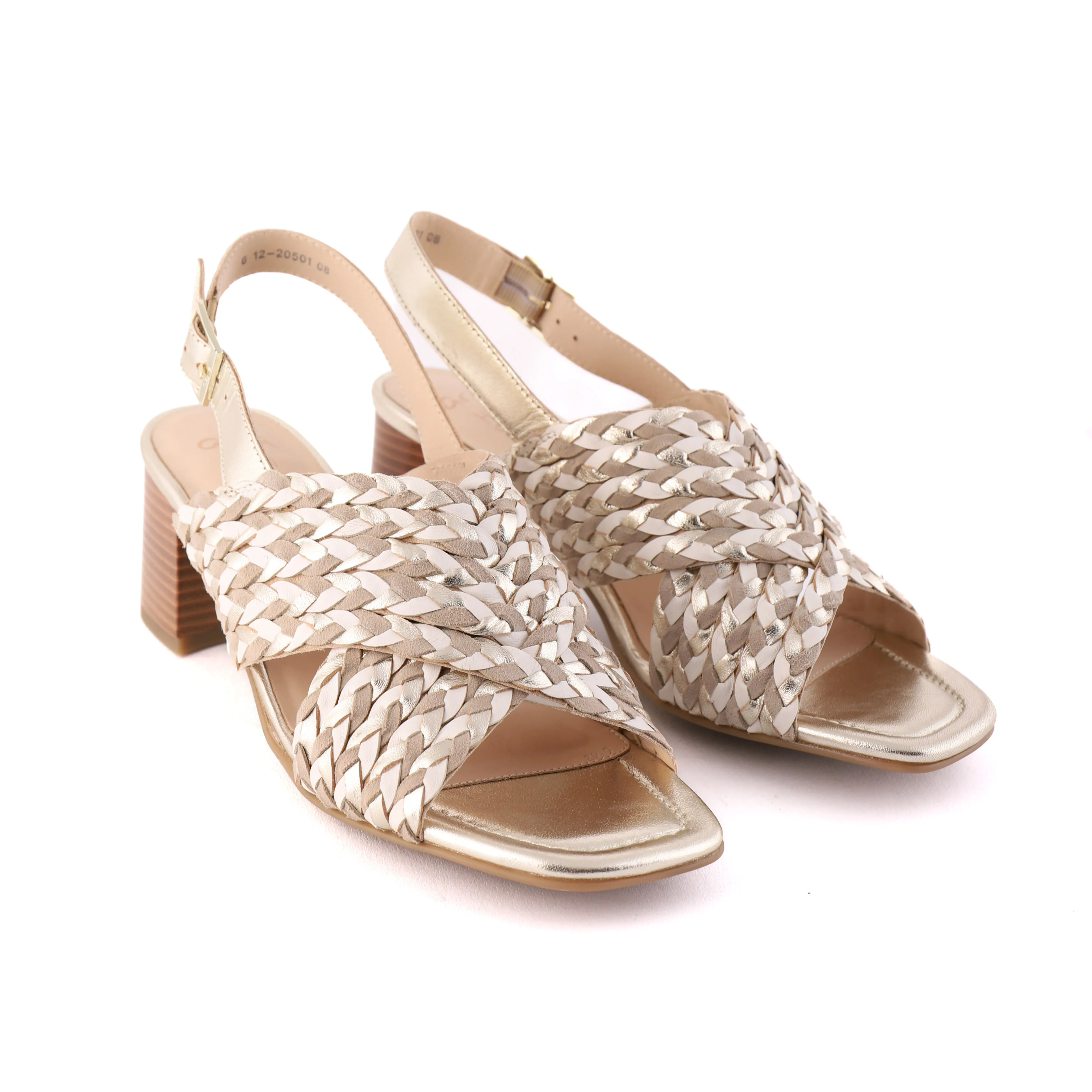 20501 Neutral Metallic Breathable mesh upper