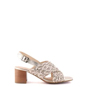 Good Weather Practical Outdoor Shoes 20501 Neutral Metallic