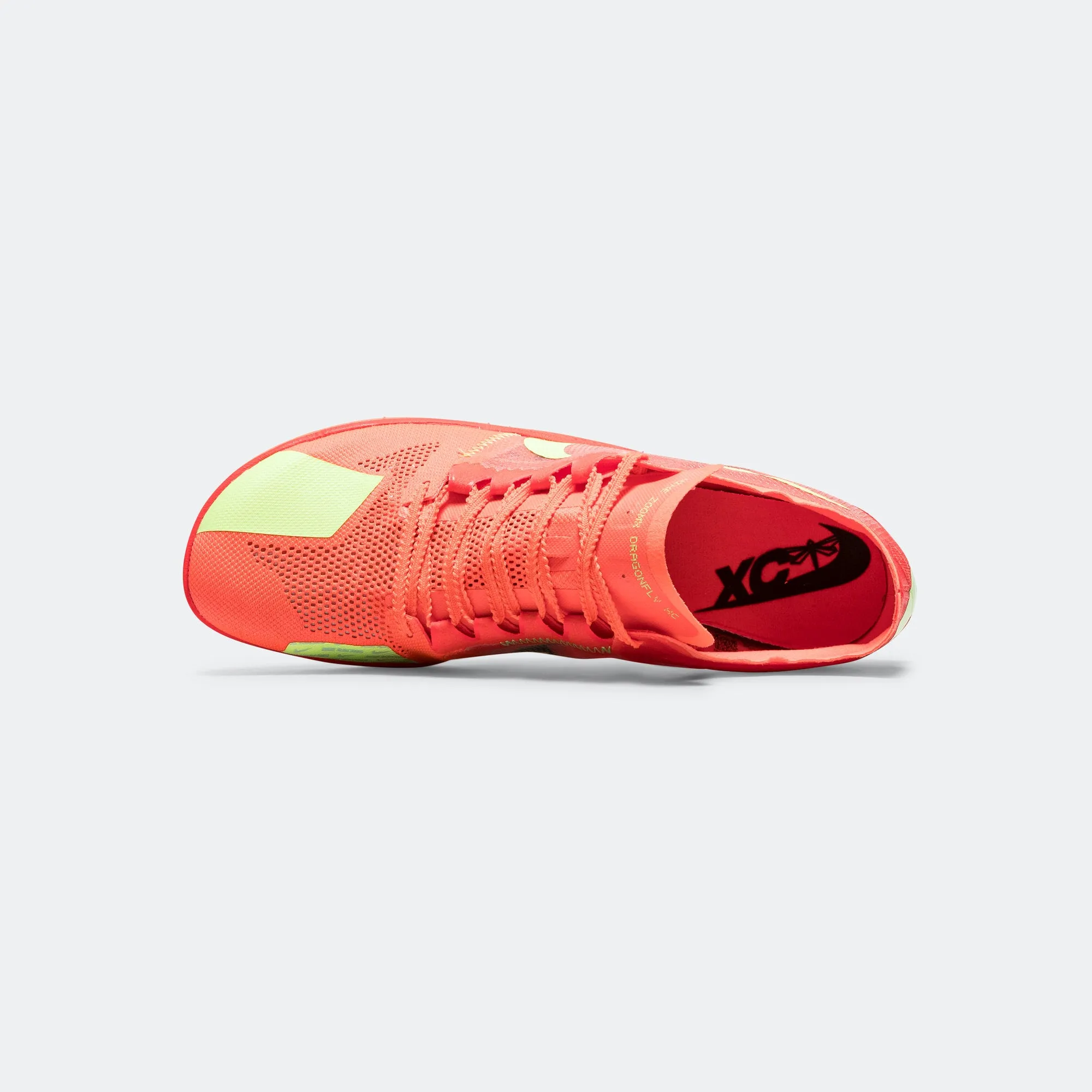 Tree Step Peak Jog ZoomX Dragonfly XC - Hyper Orange/Lime Blast-Bright Crimson