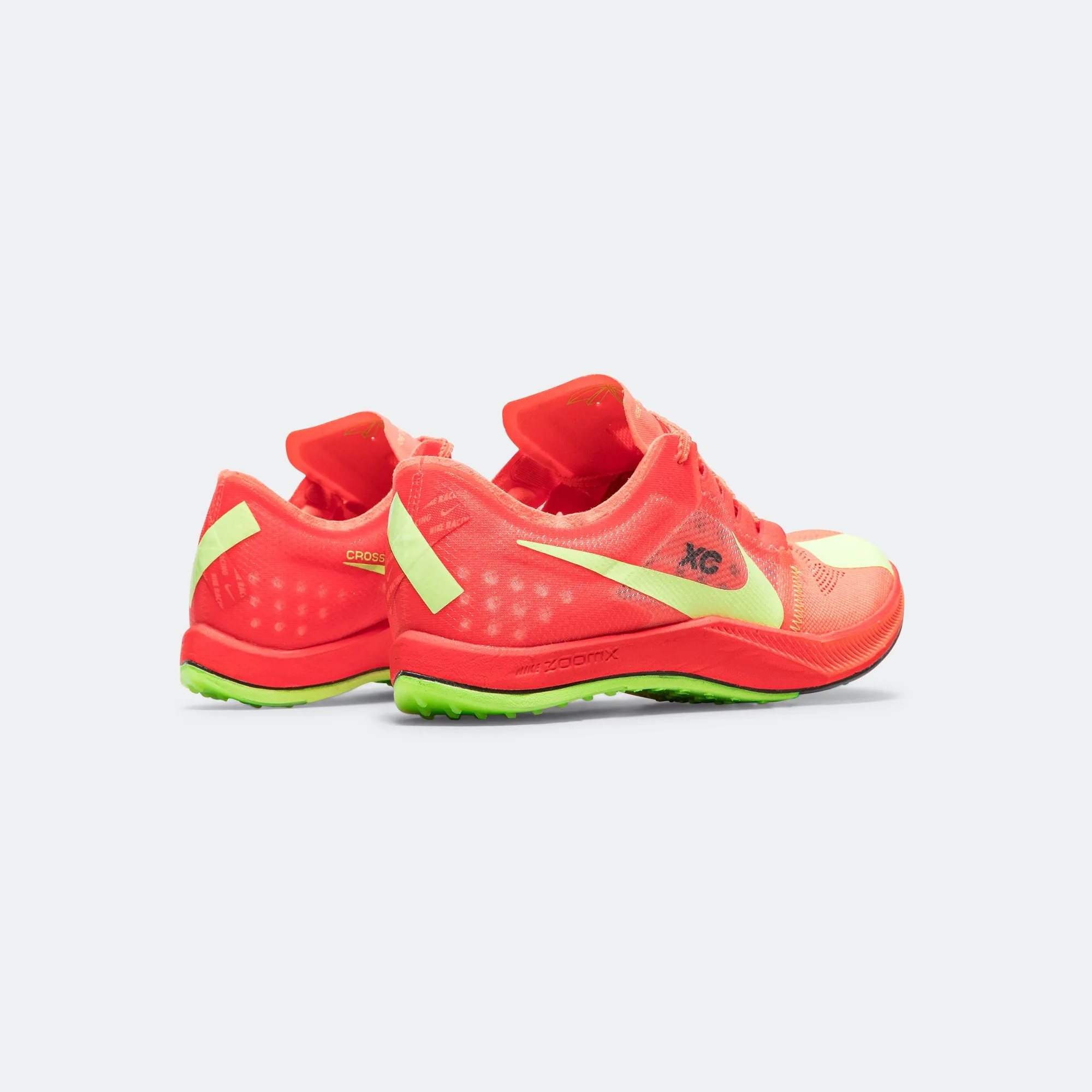 mesh ventilation ZoomX Dragonfly XC - Hyper Orange/Lime Blast-Bright Crimson