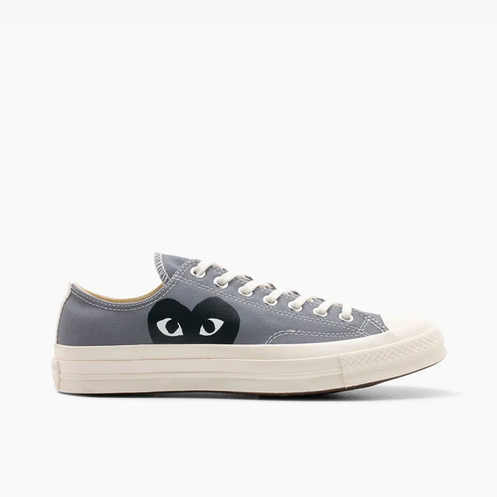 Converse x COMME des GAR?ONS PLAY Chuck Taylor Ox / Grey Stretch Laces