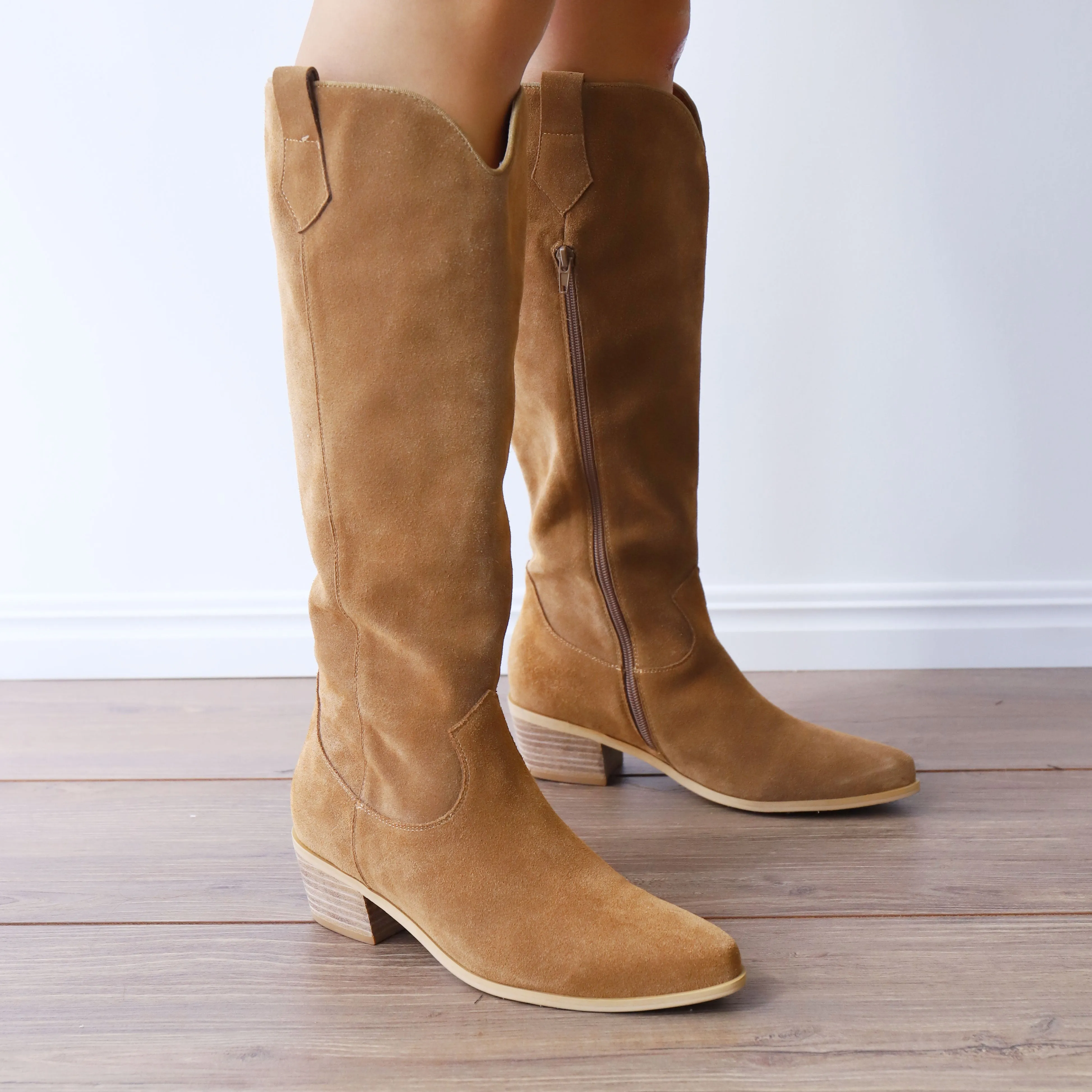 RIPLEY Whisky Suede Ankle padding midsole